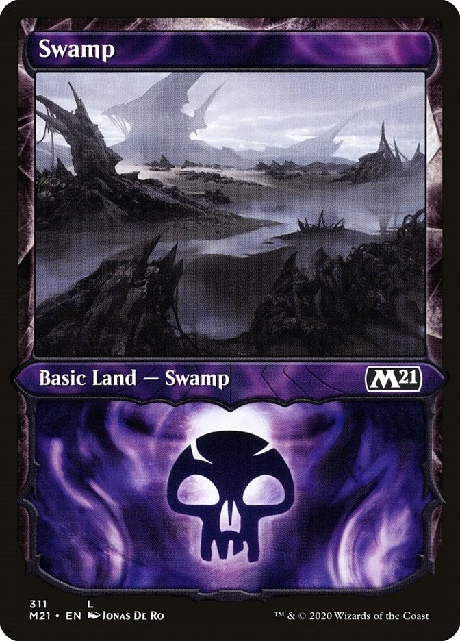 Image for Swamp (Showcase) (311) [Core Set 2021] - Magic: The Gathering