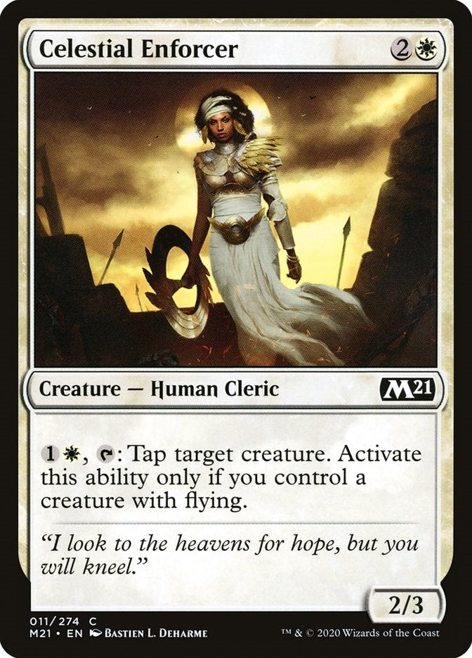 Image for Celestial Enforcer (11) [Core Set 2021] - Magic: The Gathering