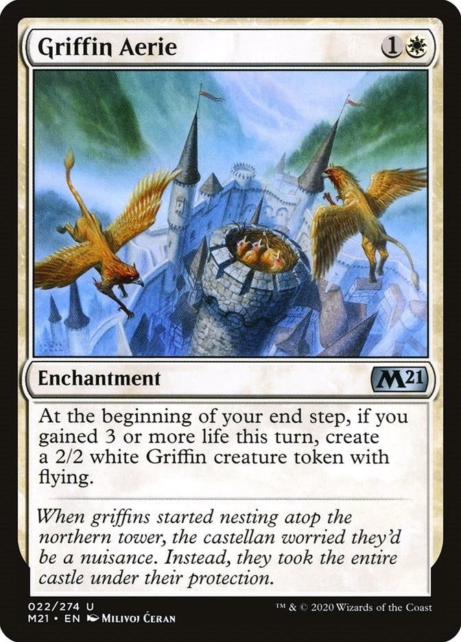 Image for Griffin Aerie (22) [Core Set 2021] - Magic: The Gathering