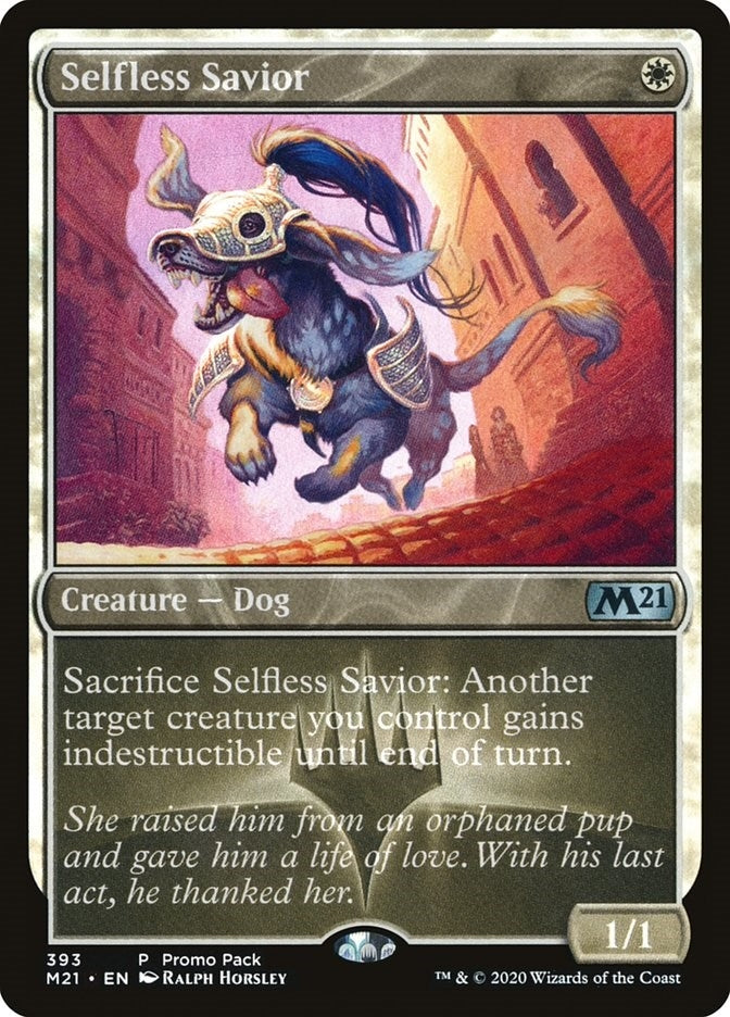 Image for Selfless Savior (393) [Core Set 2021] - Magic: The Gathering