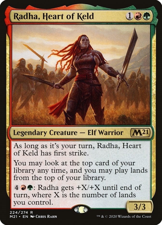Image for Radha, Heart of Keld (224) [Core Set 2021] - Magic: The Gathering