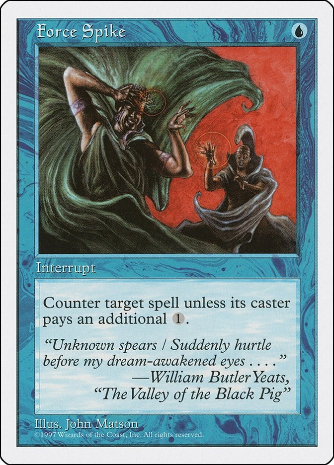 Image for Force Spike [Fifth Edition] - Magic: The Gathering