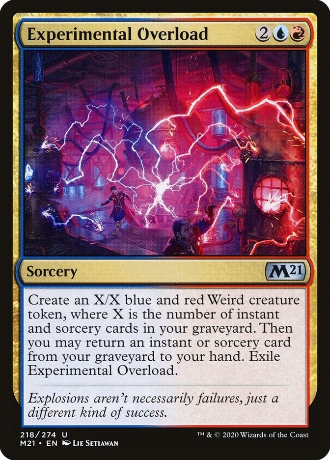 Experimental Overload (218) [Core Set 2021]