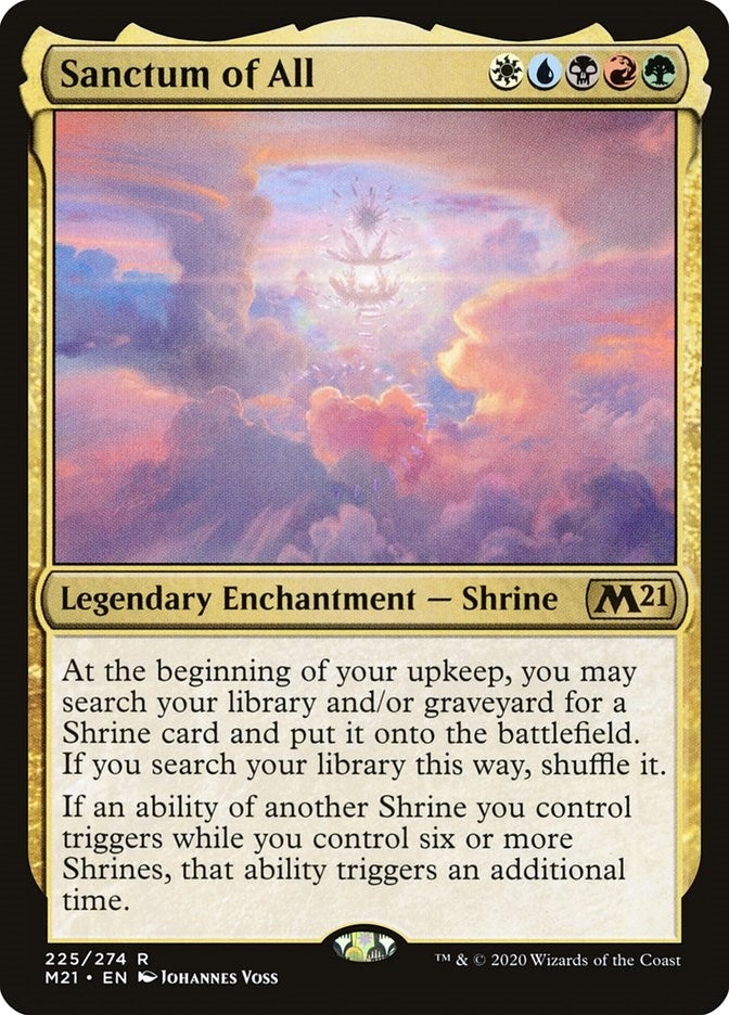 Image for Sanctum of All (225) [Core Set 2021] - Magic: The Gathering