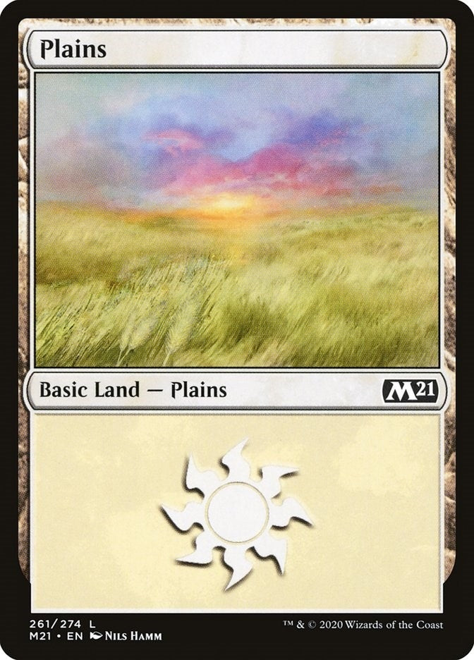 Image for Plains (261) (261) [Core Set 2021] - Magic: The Gathering