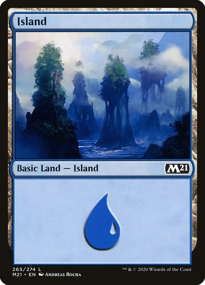 Image for Island (265) (265) [Core Set 2021] - Magic: The Gathering