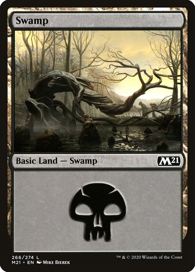 Image for Swamp (266) [Core Set 2021] - Magic: The Gathering