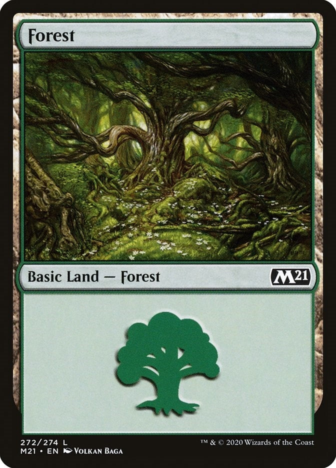 Image for Forest (272) (272) [Core Set 2021] - Magic: The Gathering