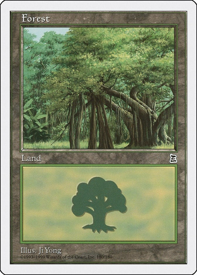 Image for Forest (180) (180) [Portal Three Kingdoms] - Magic: The Gathering