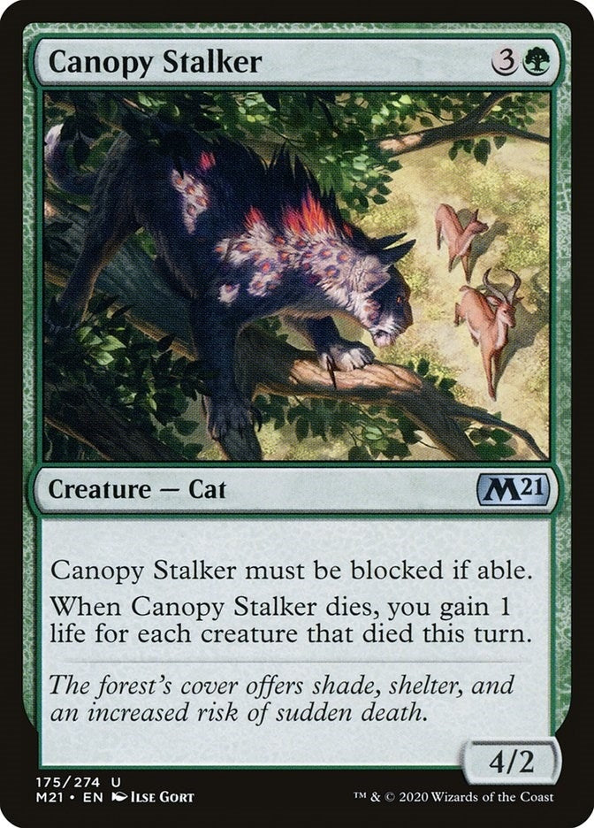 Image for Canopy Stalker (175) [Core Set 2021] - Magic: The Gathering