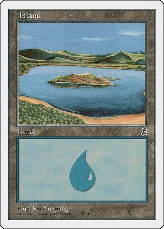 Image for Island (170) (170) [Portal Three Kingdoms] - Magic: The Gathering