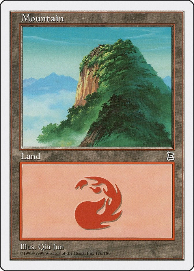 Image for Mountain (176) (176) [Portal Three Kingdoms] - Magic: The Gathering