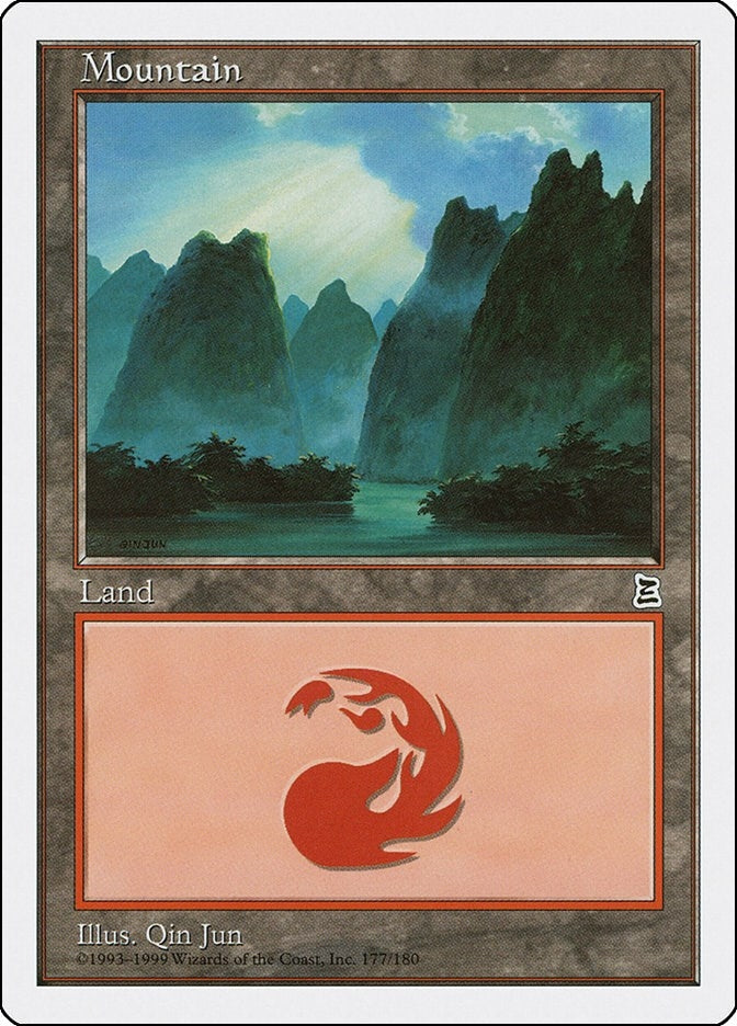 Image for Mountain (177) (177) [Portal Three Kingdoms] - Magic: The Gathering
