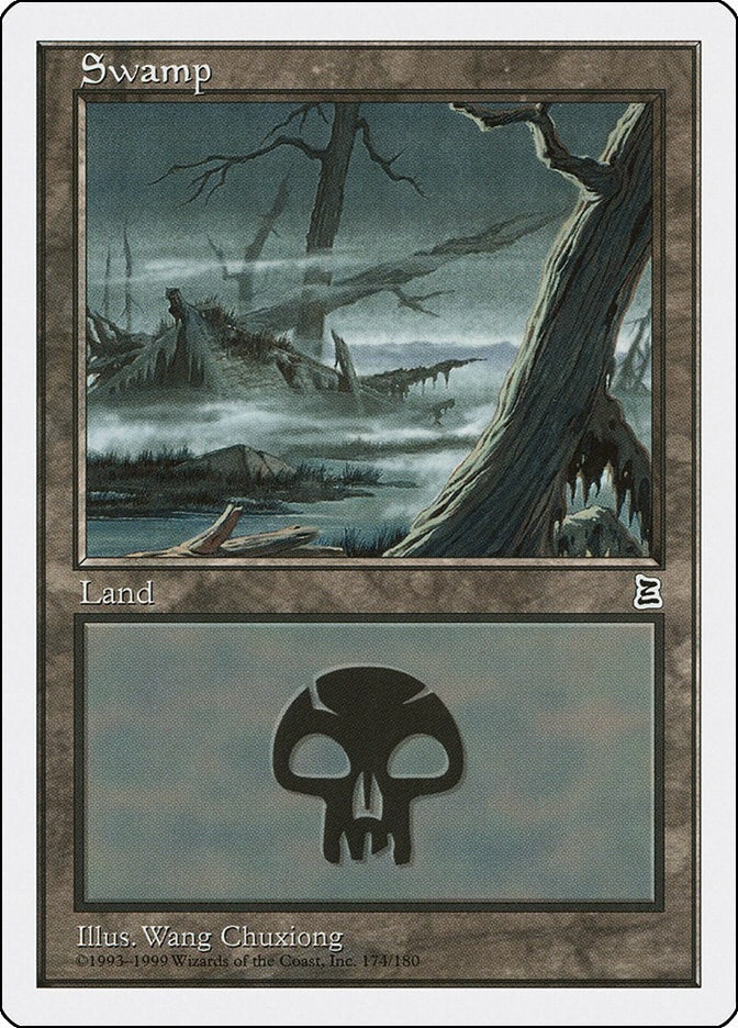 Image for Swamp (174) (174) [Portal Three Kingdoms] - Magic: The Gathering