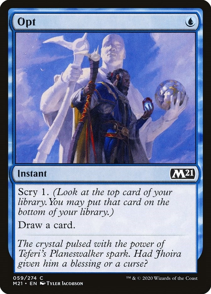 Image for Opt (59) [Core Set 2021] - Magic: The Gathering
