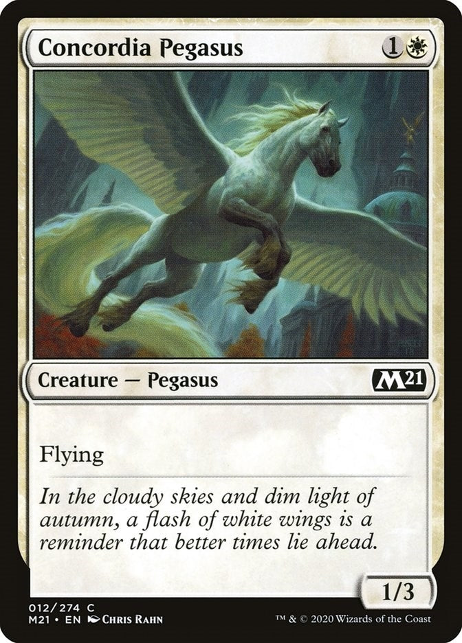 Image for Concordia Pegasus (12) [Core Set 2021] - Magic: The Gathering