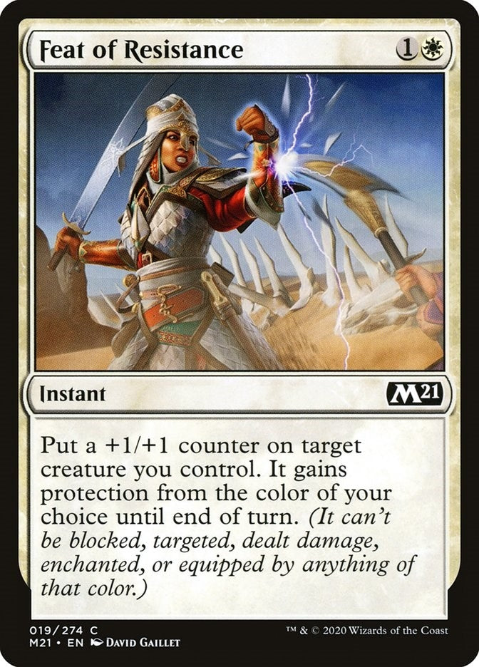 Image for Feat of Resistance (19) [Core Set 2021] - Magic: The Gathering