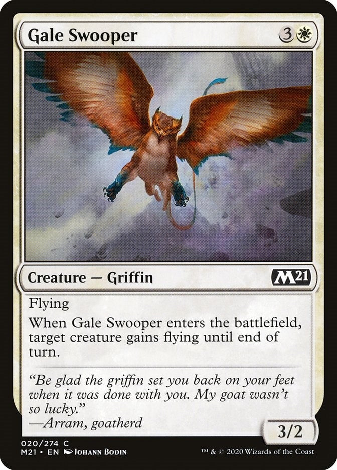 Image for Gale Swooper (20) [Core Set 2021] - Magic: The Gathering