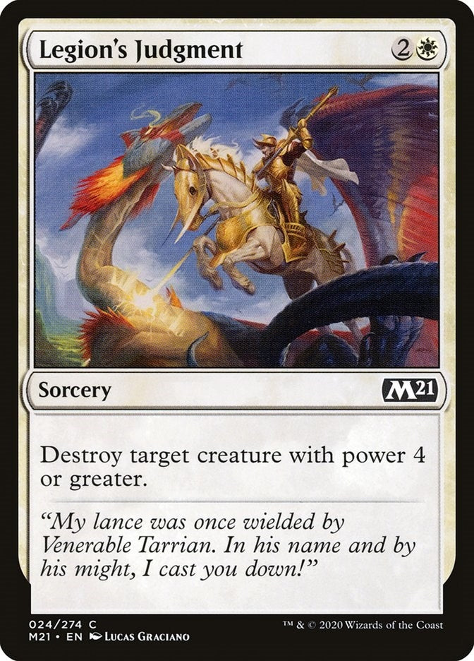 Image for Legion's Judgment (24) [Core Set 2021] - Magic: The Gathering