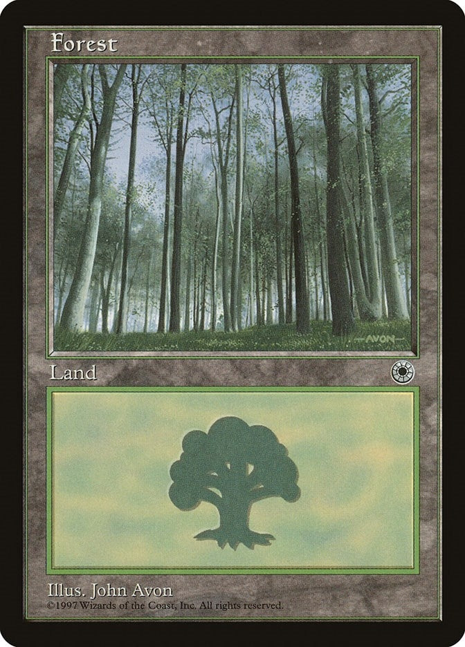 Image for Forest (Pale Trees) [Portal] - Magic: The Gathering