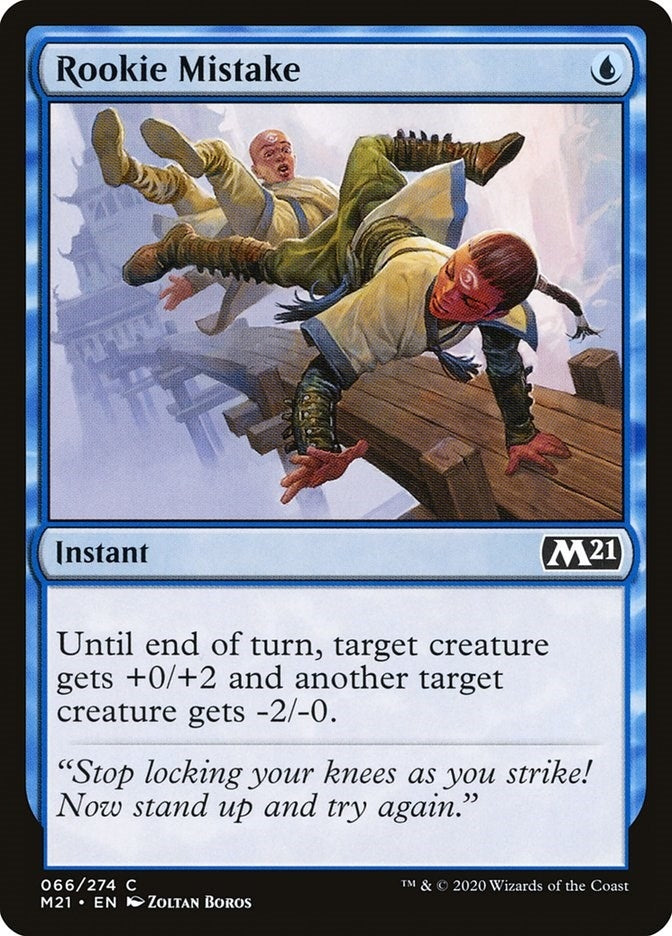 Image for Rookie Mistake (66) [Core Set 2021] - Magic: The Gathering