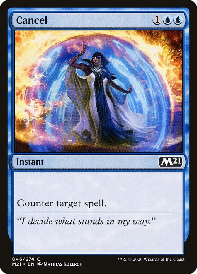 Image for Cancel (46) [Core Set 2021] - Magic: The Gathering
