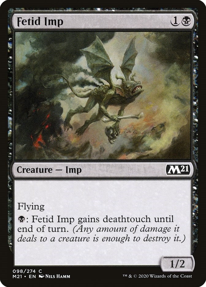 Image for Fetid Imp (98) [Core Set 2021] - Magic: The Gathering