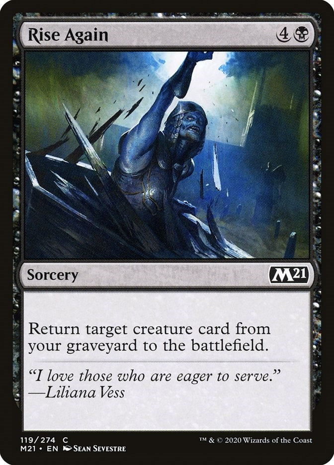 Image for Rise Again (119) [Core Set 2021] - Magic: The Gathering