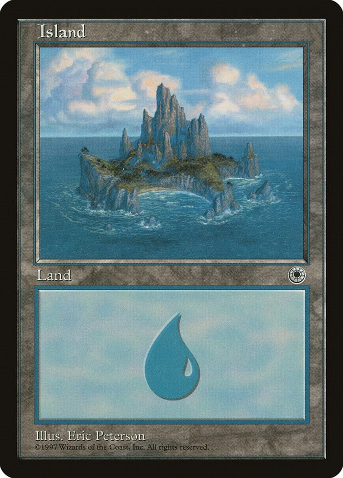 Image for Island (Castle Cove) [Portal] - Magic: The Gathering