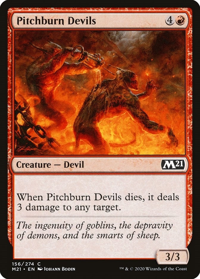 Image for Pitchburn Devils (156) [Core Set 2021] - Magic: The Gathering