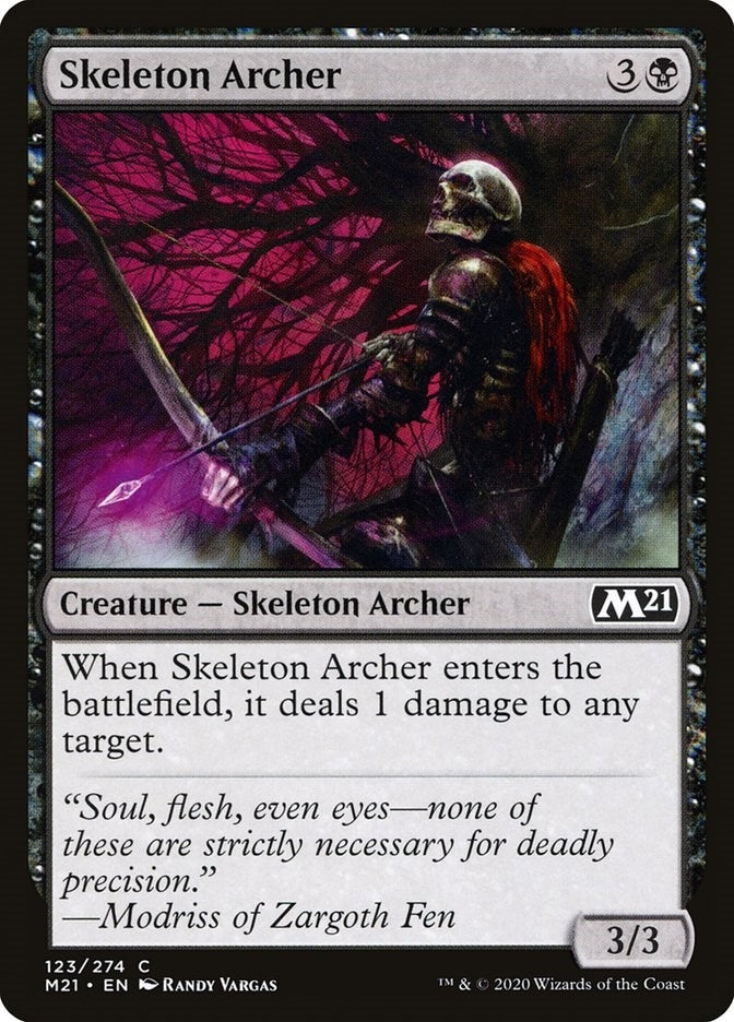 Image for Skeleton Archer (123) [Core Set 2021] - Magic: The Gathering