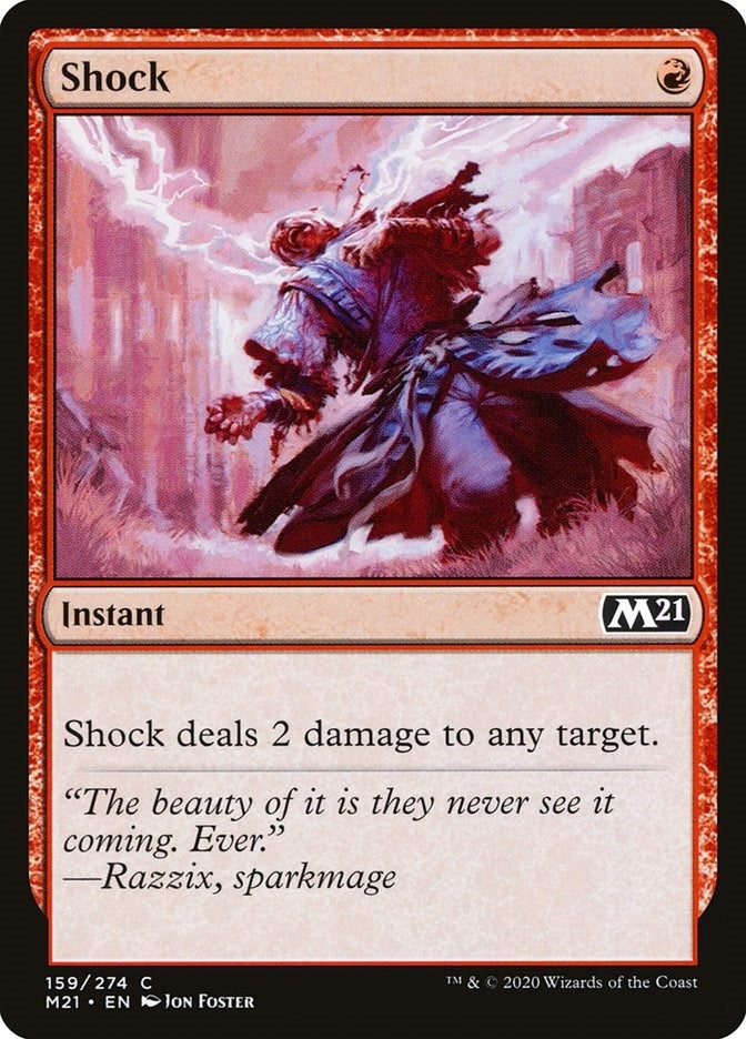 Image for Shock (159) [Core Set 2021] - Magic: The Gathering