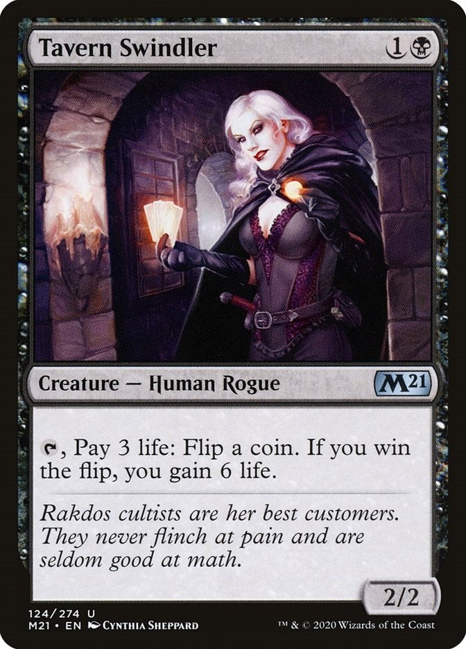Image for Tavern Swindler (124) [Core Set 2021] - Magic: The Gathering