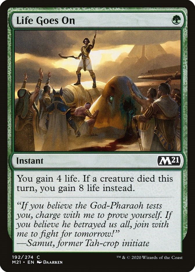 Image for Life Goes On (192) [Core Set 2021] - Magic: The Gathering