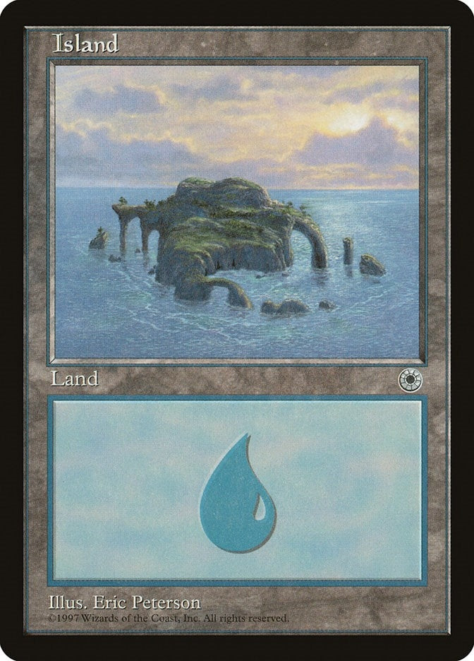 Image for Island (Sea Arch) [Portal] - Magic: The Gathering