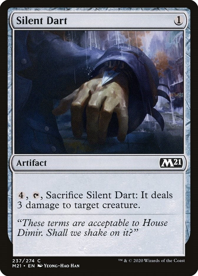Image for Silent Dart (237) [Core Set 2021] - Magic: The Gathering