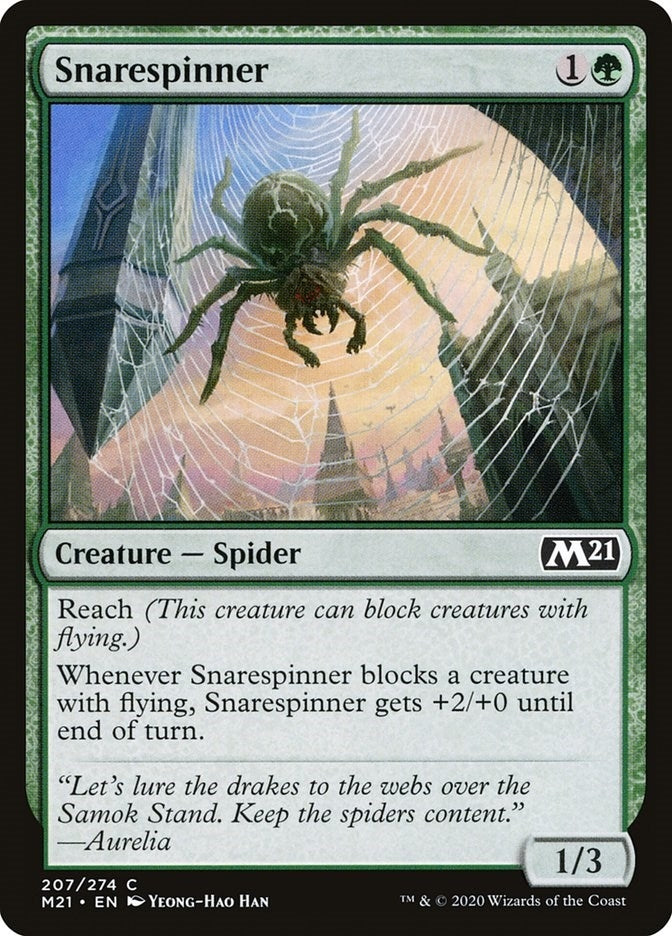 Image for Snarespinner (207) [Core Set 2021] - Magic: The Gathering