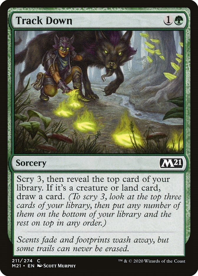 Image for Track Down (211) [Core Set 2021] - Magic: The Gathering