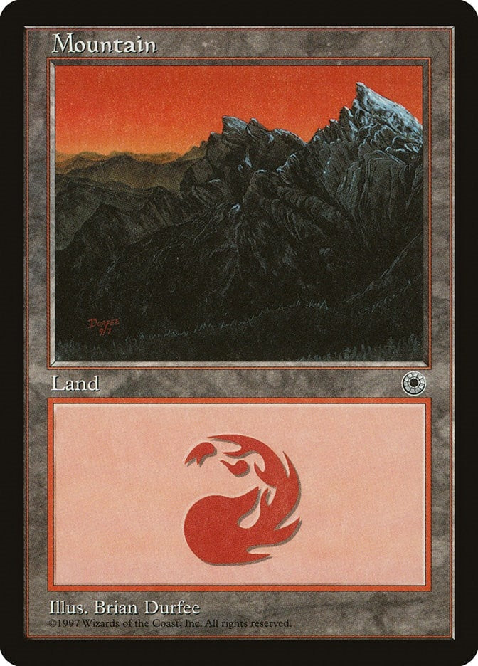 Image for Mountain (Peaks Right) [Portal] - Magic: The Gathering