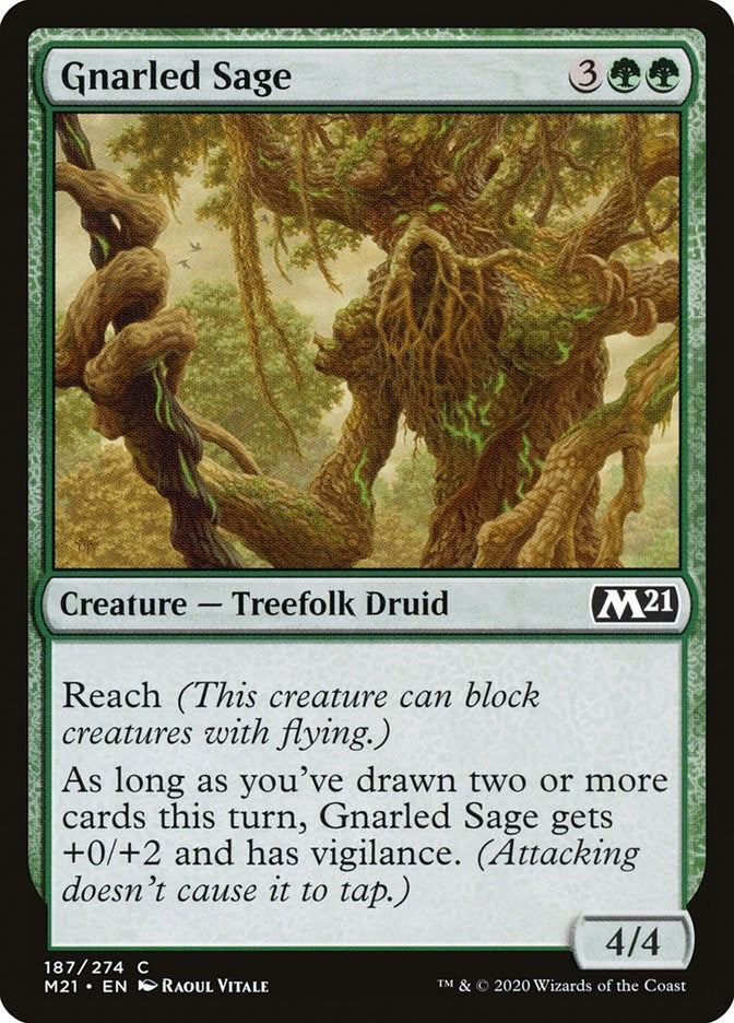 Image for Gnarled Sage (187) [Core Set 2021] - Magic: The Gathering