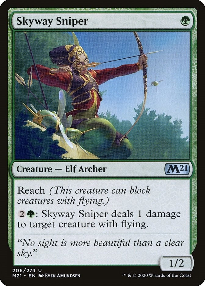 Image for Skyway Sniper (206) [Core Set 2021] - Magic: The Gathering