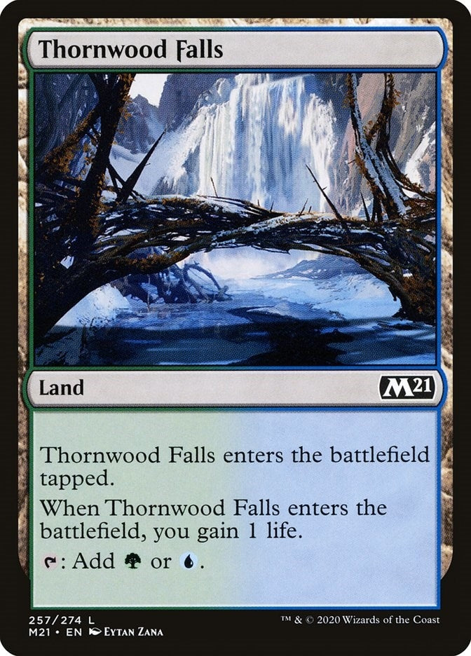 Image for Thornwood Falls (257) [Core Set 2021] - Magic: The Gathering
