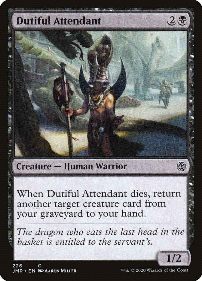 Image for Dutiful Attendant (226) [Jumpstart] - Magic: The Gathering