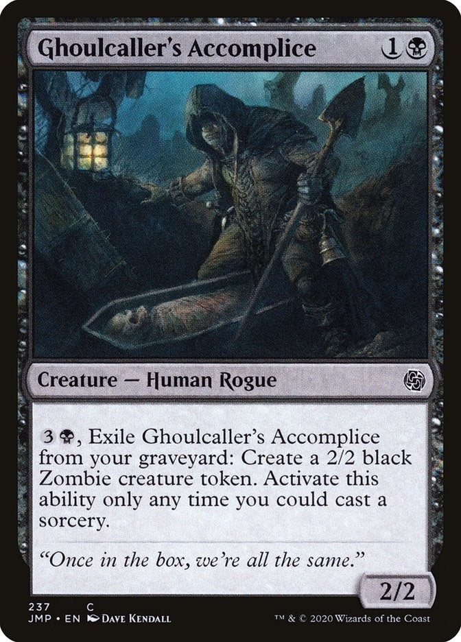Image for Ghoulcaller's Accomplice (237) [Jumpstart] - Magic: The Gathering