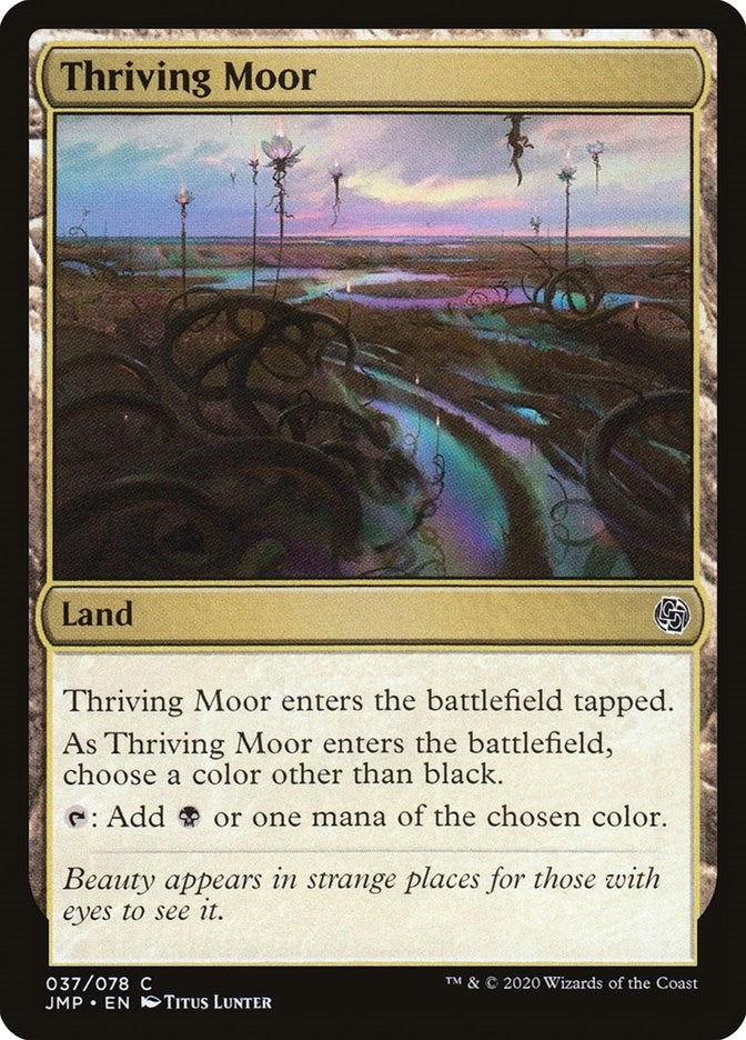 Image for Thriving Moor (37) [Jumpstart] - Magic: The Gathering