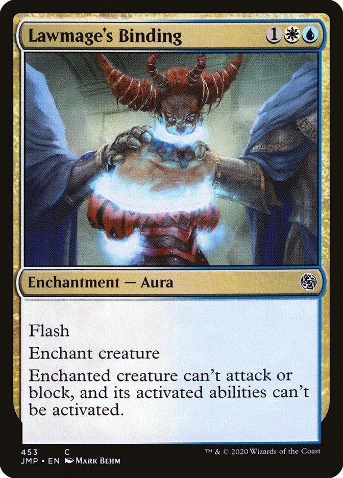 Image for Lawmage's Binding (453) [Jumpstart] - Magic: The Gathering