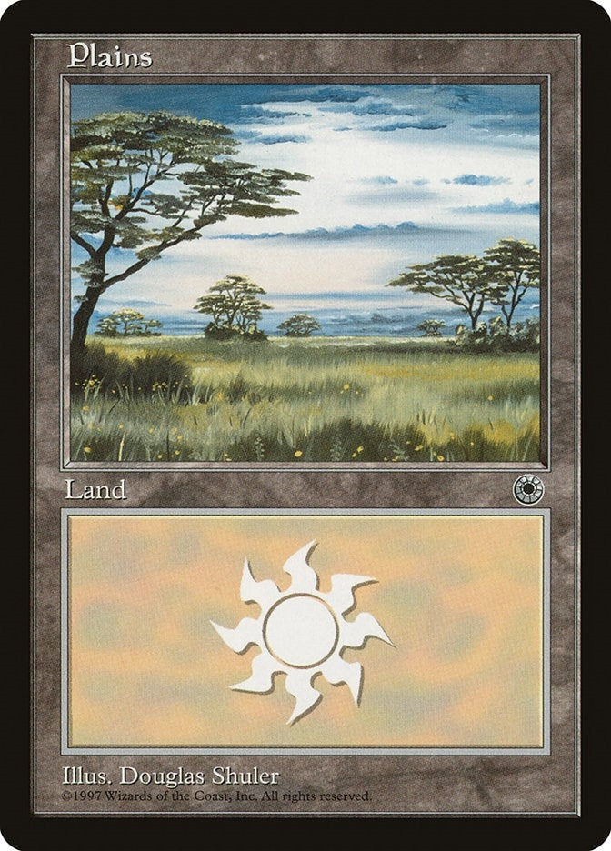 Image for Plains (White Sky) [Portal] - Magic: The Gathering