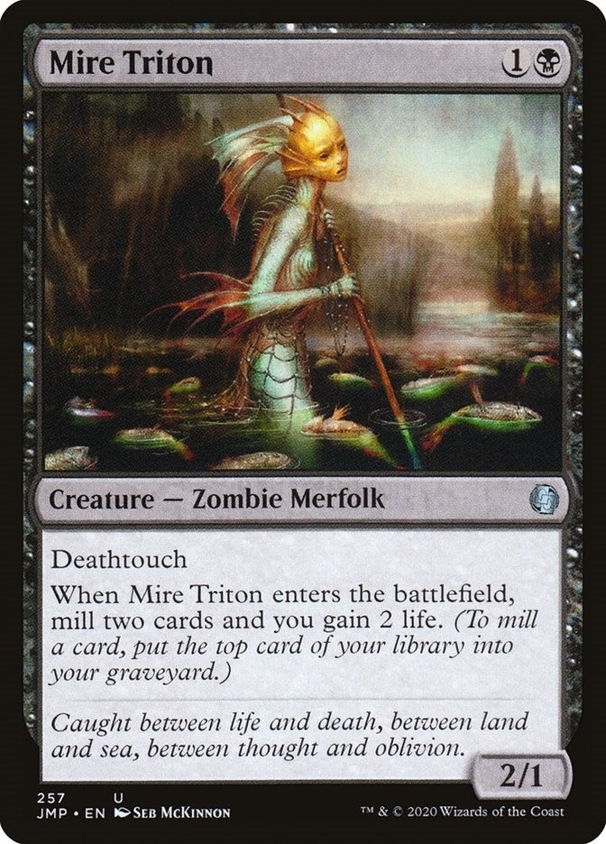 Image for Mire Triton (257) [Jumpstart] - Magic: The Gathering