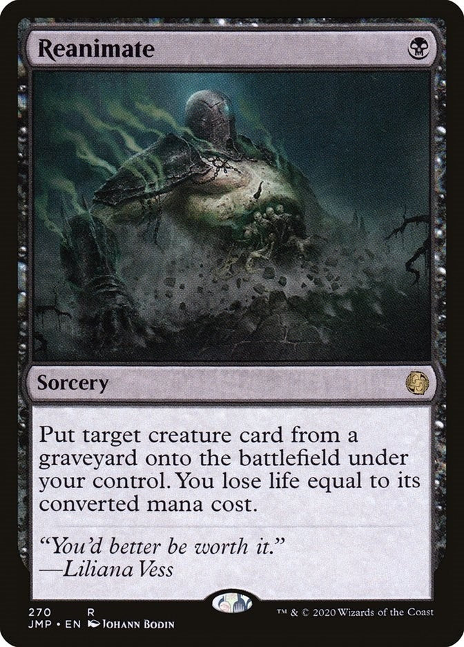 Image for Reanimate (270) [Jumpstart] - Magic: The Gathering