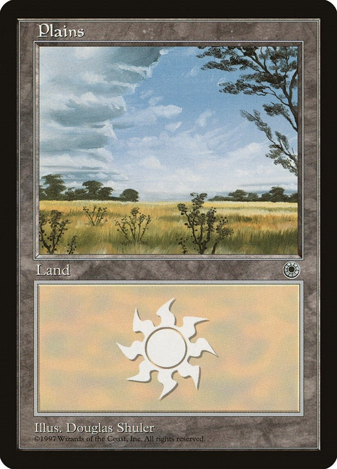 Image for Plains (Clouds Left) [Portal] - Magic: The Gathering